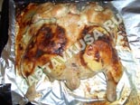 вторые блюда из курицы | курица запеченная с апельсинами - рецепт с фото