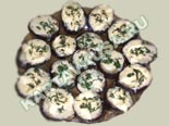 блюда из баклажанов | баклажаны с сыром и чесноком - рецепт с фото