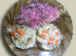 блюда из кабачков | фаршированные кабачки мясом - рецепт с фото