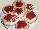 десерты и выпечка - рецепты с фото | пирожные корзиночки с клубникой