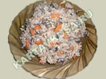 блюда из грибов | рис с грибами - рецепт с фото