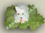 салаты из рыбы и морепродуктов | салат кролик - рецепт c фото