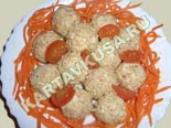 холодные закуски | шарики из сыра с крабовыми палочками | рецепт и фото