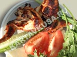 блюда на мангале и гриле, шашлыки | шашлык из куриных крылышек - рецепт и фото