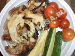 блюда на мангале и гриле, шашлыки | шашлык из свинины в лимоне - рецепт и фото