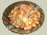 блюда из кабачков | тушеные овощи с фасолью - рецепт с фото