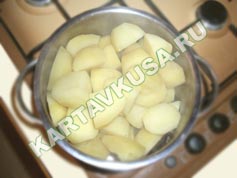 вареный картофель с укропом | приготовление - 2 шаг