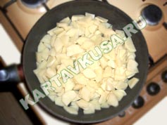жареная картошка с луком | приготовление - 2 шаг