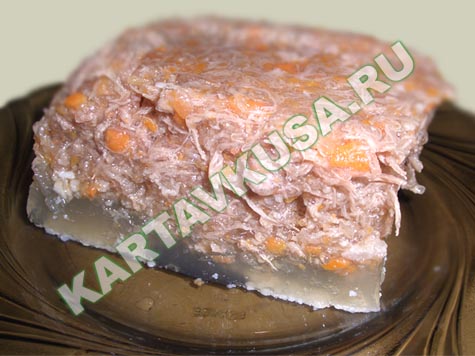 Свиной холодец с желатином - пошаговый рецепт с фото на rov-hyundai.ru