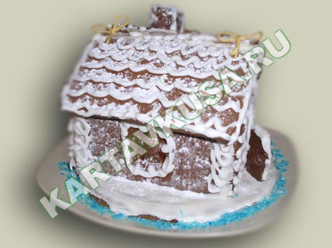 пряничный домик | пошаговый фото-рецепт