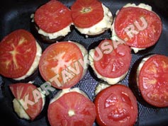 баклажаны, запеченные с помидорами | приготовление - 10 шаг