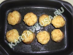 картофель, фаршированный сыром | приготовление - 6 шаг
