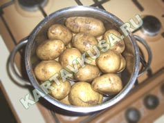 картофель в мундире | приготовление - 1 шаг
