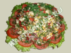 картофельный салат с кукурузой | приготовление - 7 шаг