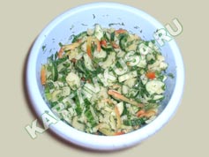 летний салат из овощей | приготовление - 6 шаг