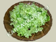 легкий салатик с брынзой | приготовление - 1 шаг