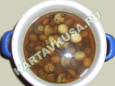 маринованные грибы по-корейски | приготовление - 1 шаг