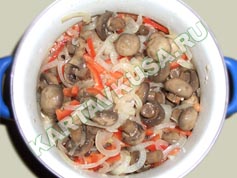 маринованные грибы по-корейски | приготовление - 6 шаг