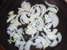омлет с грибами и креветками | приготовление - 2 шаг