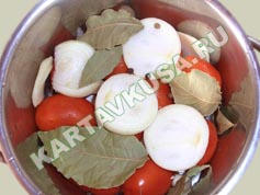 малосольные помидоры | приготовление - 3 шаг