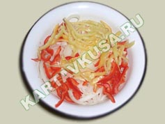 салат из баклажанов по-корейски | приготовление - 5 шаг