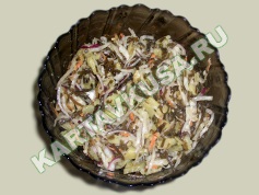 салат из морской капусты с картофелем | приготовление - 5 шаг