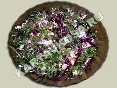 салат из рукколы | приготовление - 5 шаг