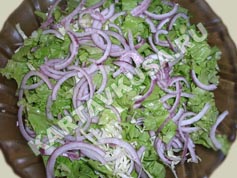 салат с жареной свининой | приготовление - 5 шаг