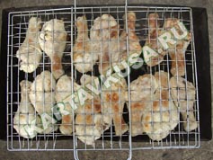 шашлык из курицы в майонезе | приготовление - 7 шаг
