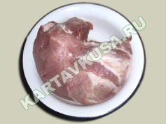 свиной шашлык в соевом соусе | приготовление - 1 шаг