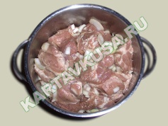 свиной шашлык в соевом соусе | приготовление - 5 шаг