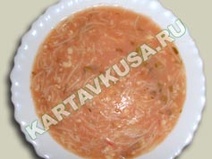 томатный суп | приготовление - 8 шаг