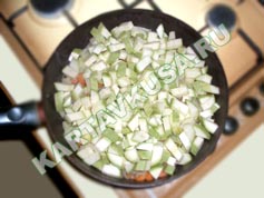 тушеные овощи с фасолью | приготовление - 2 шаг
