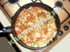 тушеные овощи с фасолью | приготовление - 4 шаг