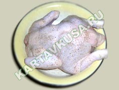 запеченная курица с картошкой | приготовление - 1 шаг