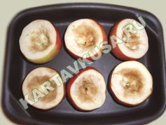 запеченные яблоки в духовке | приготовление - 2 шаг