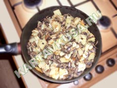 жареная картошка с грибами | приготовление - 5 шаг
