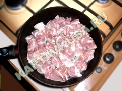 свинина с баклажанами | приготовление - 1 шаг