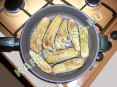 закуска из жареных баклажанов с помидорами | приготовление - 2 шаг