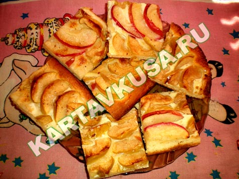 яблочный пирог | рецепт с фото