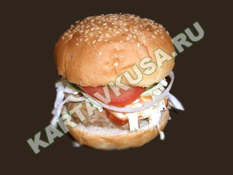 домашние чикенбургеры | пошаговый фото-рецепт