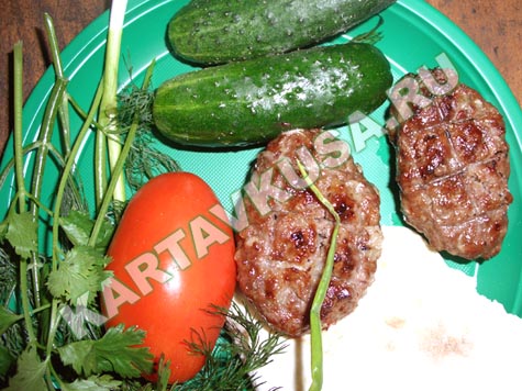 люля-кебаб из свинины говядины | пошаговый фото-рецепт