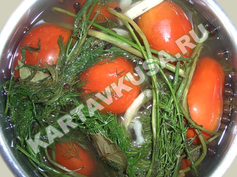 малосольные помидоры | пошаговый фото-рецепт
