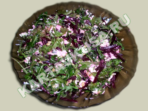салат из рукколы | пошаговый фото-рецепт