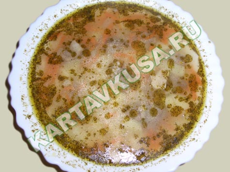 суп из пшена | рецепт с фото