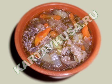 суп с баклажанами | пошаговый фото-рецепт